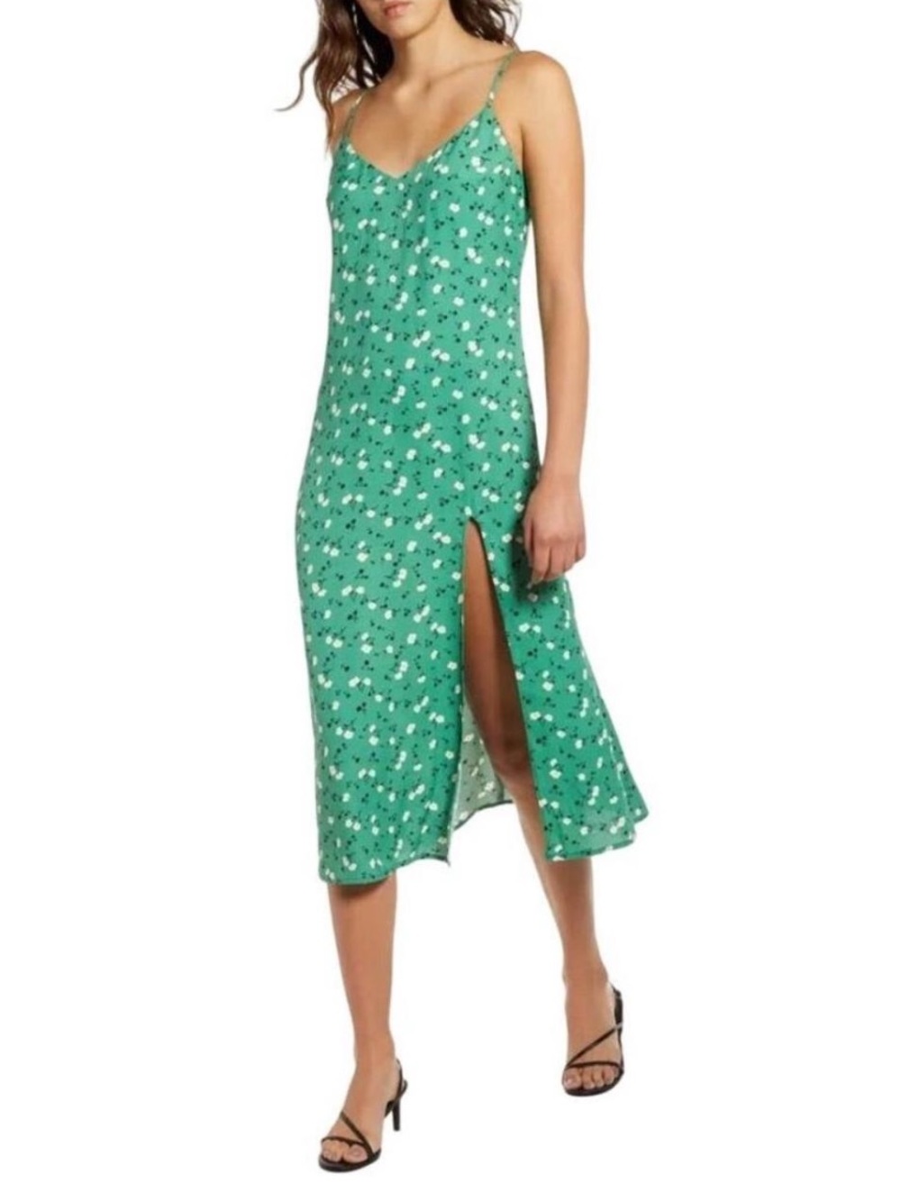 Reformation Crimini Dress Green 0